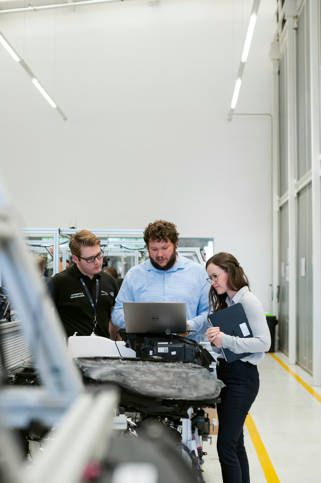 business team in workshop